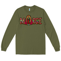 Army Green madre floral aztec leopard Long Sleeve Tee - Jasminsmagicworld