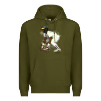 Army Green Rickey Henderson Premium Hoodie - minhPixels