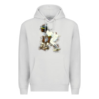 Dove Grey Rickey Henderson Premium Hoodie - minhPixels
