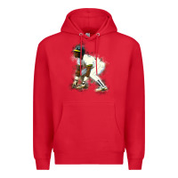 Red Rickey Henderson Premium Hoodie - minhPixels
