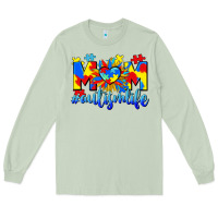 Matcha Mom Autism life Long Sleeve Tee - CowGirlArtShop