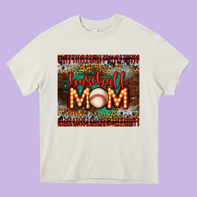 Baseball Heavy Core Tee Designed By Lillyallendesigns
