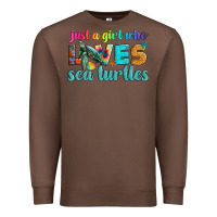 Chestnut just a girl who loves sea turtle Premium Sweatshirt - Artiststas