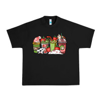 Cow And Strawberry Coffee Cups Urban Heavy Tee | Teevron