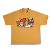 Peanut Butter Cow and strawberry coffee cups Urban Heavy Tee - HowdyJamesFarm