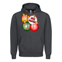 Smoke merry christmas ball Zipper Hoodie - CowhideDigitalArt