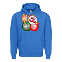 True Royal merry christmas ball Zipper Hoodie - CowhideDigitalArt