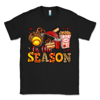Black tis the season softball Classic Tee - Jasminsmagicworld