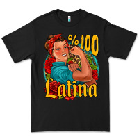 Black hundred percent latina strong woman Premium Tee - Jasminsmagicworld