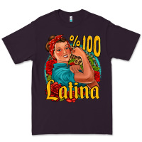 Plum hundred percent latina strong woman Premium Tee - Jasminsmagicworld