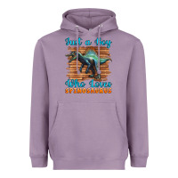 Lavender just a boy who loves baby spinosaurus Heavyweight Hoodie - Artiststas