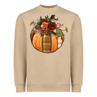 Mushroom floral pumpkin Heavyweight Sweatshirt - BundleAndBundleShop