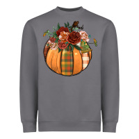 Storm floral pumpkin Heavyweight Sweatshirt - BundleAndBundleShop