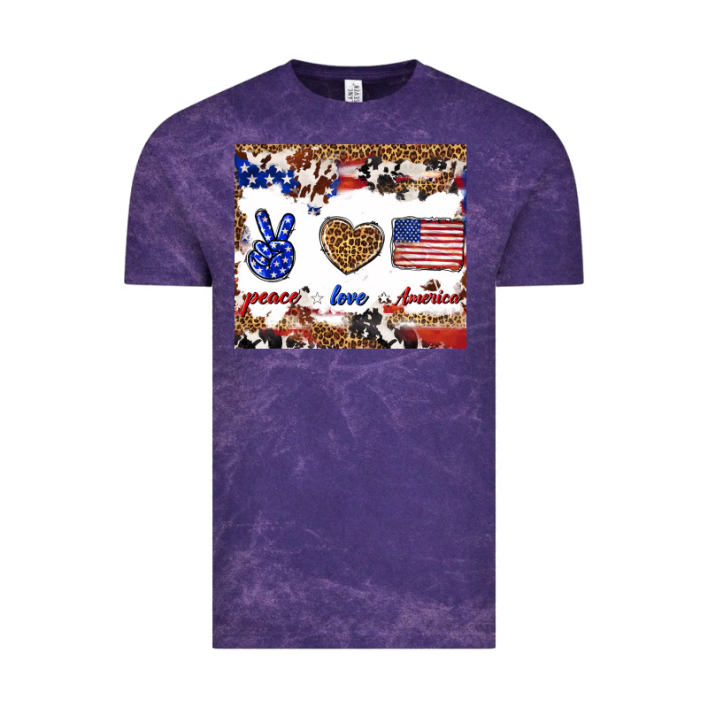Peace Love America Vintage Tee by TumblerDesignByShophia | Teevron