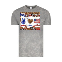 Cloud Rock peace love america Vintage Tee - TumblerDesignByShophia