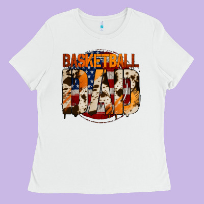 American Basketball Dad Ladies Tee Designed By Bettercallsaul