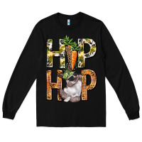 Black Hip hop Easter boy Easter Day Long Sleeve Tee - HowdyJamesFarm