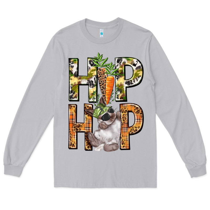 Hip Hop Easter Boy Easter Day Long Sleeve Tee by HowdyJamesFarm | Teevron