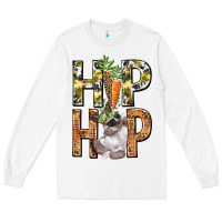White Hip hop Easter boy Easter Day Long Sleeve Tee - HowdyJamesFarm