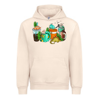 Sandshell dinosaur coffee cups Urban Hoodie - AdoDesignShop