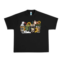 Black Cowhide coffee cups Urban Heavy Tee - HowdyJamesFarm