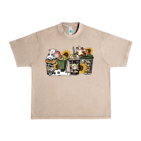 French Oak Cowhide coffee cups Urban Heavy Tee - HowdyJamesFarm