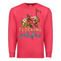 Cardinal flamingo flocking fabulous Premium Sweatshirt - Artiststas