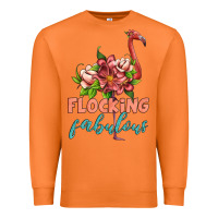 Carrot flamingo flocking fabulous Premium Sweatshirt - Artiststas