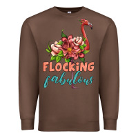 Chestnut flamingo flocking fabulous Premium Sweatshirt - Artiststas