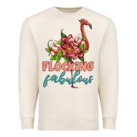 Sandshell flamingo flocking fabulous Premium Sweatshirt - Artiststas