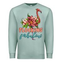 Seafoam flamingo flocking fabulous Premium Sweatshirt - Artiststas