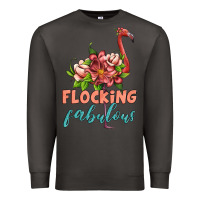 Smoke flamingo flocking fabulous Premium Sweatshirt - Artiststas