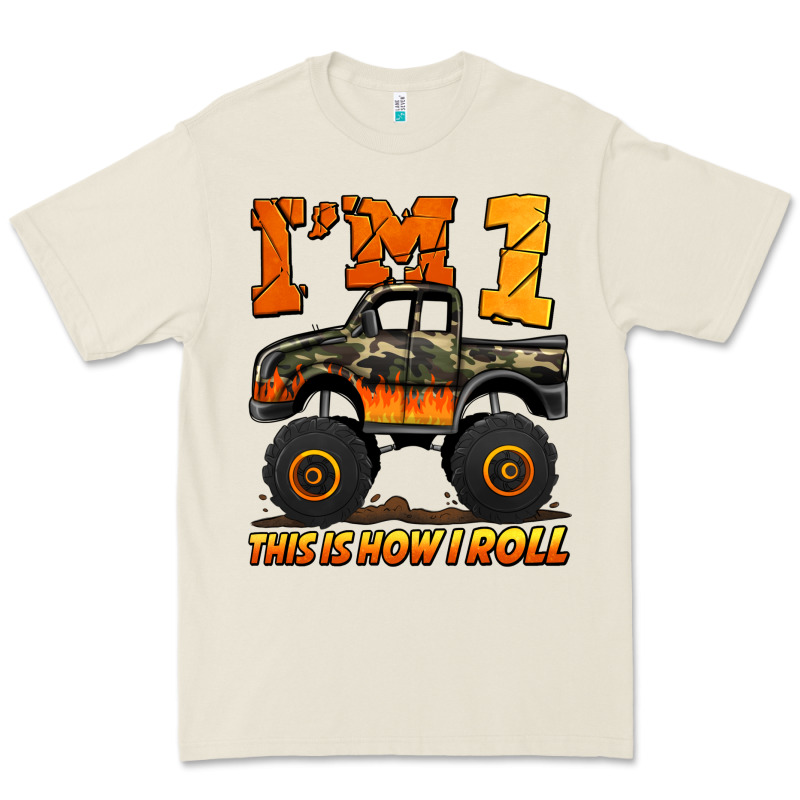 I'm One This Is How I Roll Monster Truck Birthday Premium Tee by Jasminsmagicworld | Teevron