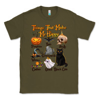 Army Green Things That Make Me Happy Classic Tee - texasbilliewilder