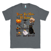 Charcoal Heather Things That Make Me Happy Classic Tee - texasbilliewilder