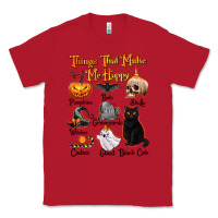 Red Things That Make Me Happy Classic Tee - texasbilliewilder