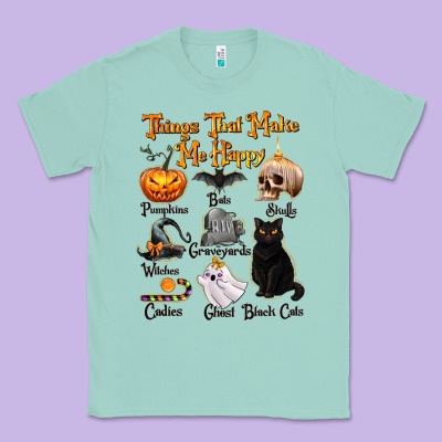 Things That Make Me Happy Classic Tee Designed By Texasbilliewilder