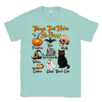 Seafoam Things That Make Me Happy Classic Tee - texasbilliewilder
