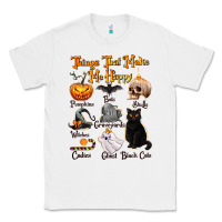 White Things That Make Me Happy Classic Tee - texasbilliewilder