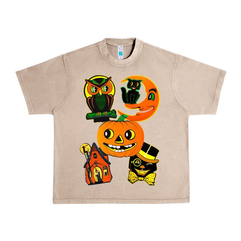 Vintage Halloween Urban Heavy Tee by minhPixels | Teevron