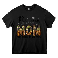 Black brave mom from son up to son down Heavy Core Tee - LillyAllenDesigns