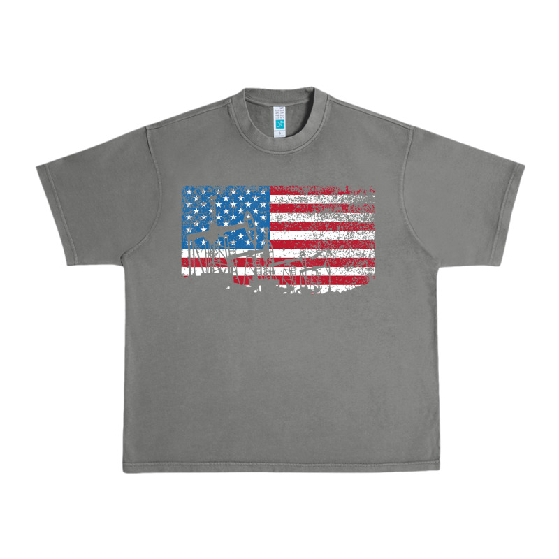 Oil Rig Worker Roughnecks Oilfield Man Gift American Urban Heavy Tee by minhPixels | Teevron