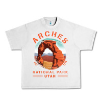 Lunar Rock Cool Arches National Park Utah Urban Heavy Tee - minhPixels