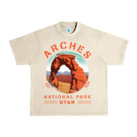 Sandshell Cool Arches National Park Utah Urban Heavy Tee - minhPixels