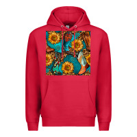 Cardinal western cowboy boot seamless pattern Premium Hoodie - BundleAndBundleShop