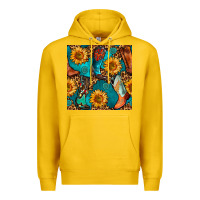 Lemon western cowboy boot seamless pattern Premium Hoodie - BundleAndBundleShop