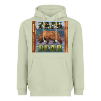 Matcha papar bear Heavyweight Hoodie - Artiststas
