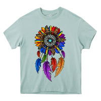 Pride Sunflower Dreamcatcher Heavy Core Tee | Teevron