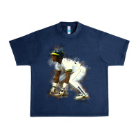 Navy Rickey Henderson Urban Heavy Tee - minhPixels