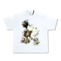 White Rickey Henderson Urban Heavy Tee - minhPixels